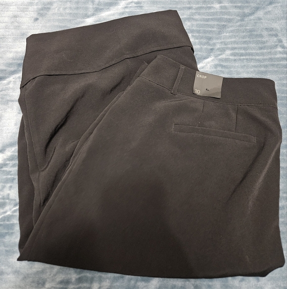 Lane Bryant Pants - New With Defects! Lane Bryant Plus Size Black Cropped Pants!